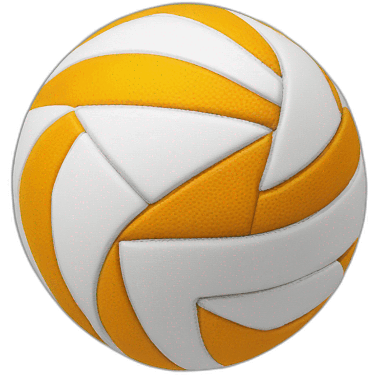 Smash volleyball side view ball forward emoji