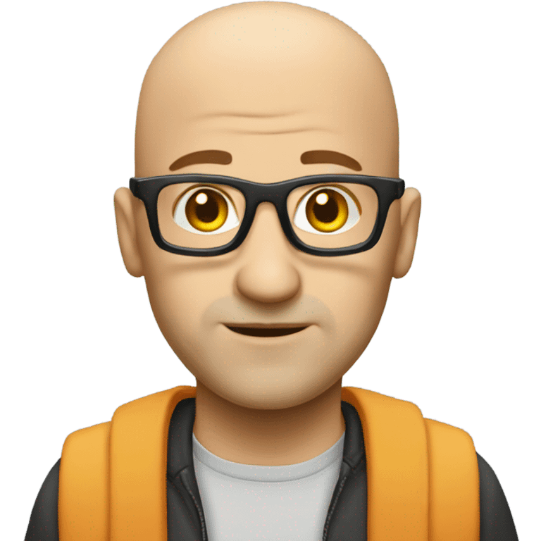 bald computer programmer emoji