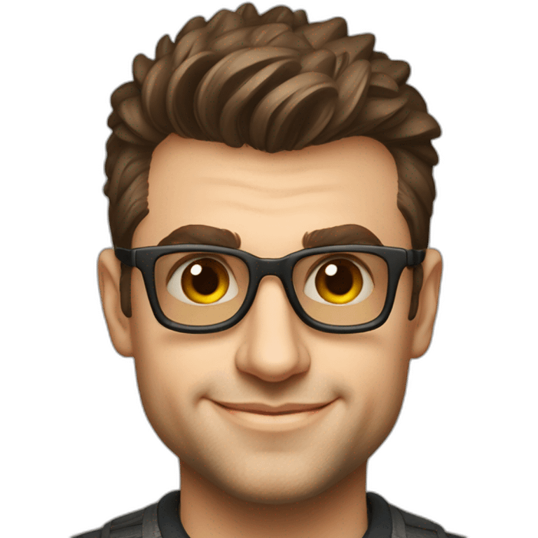 Brian Chesky in AirBNB emoji