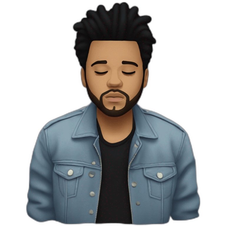 The weeknd qui dort emoji