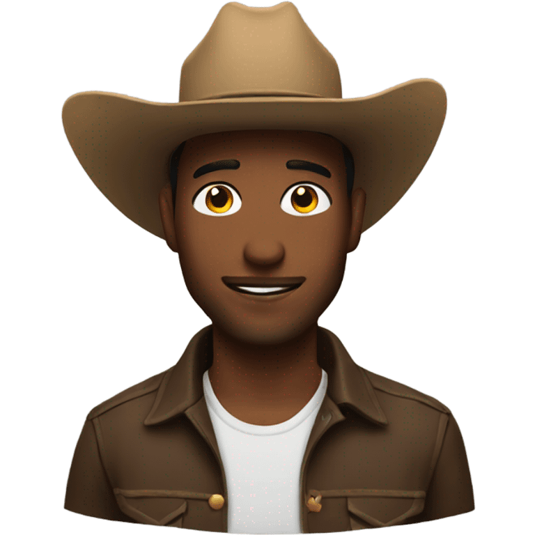 Me with a cowboy hat emoji