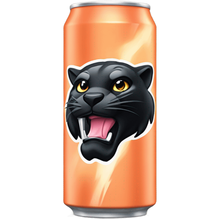 Peach Panther Energy Drink  emoji