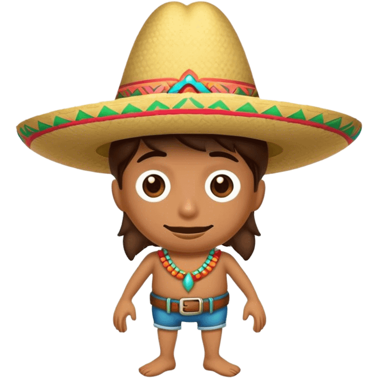 bean In sombrero  emoji