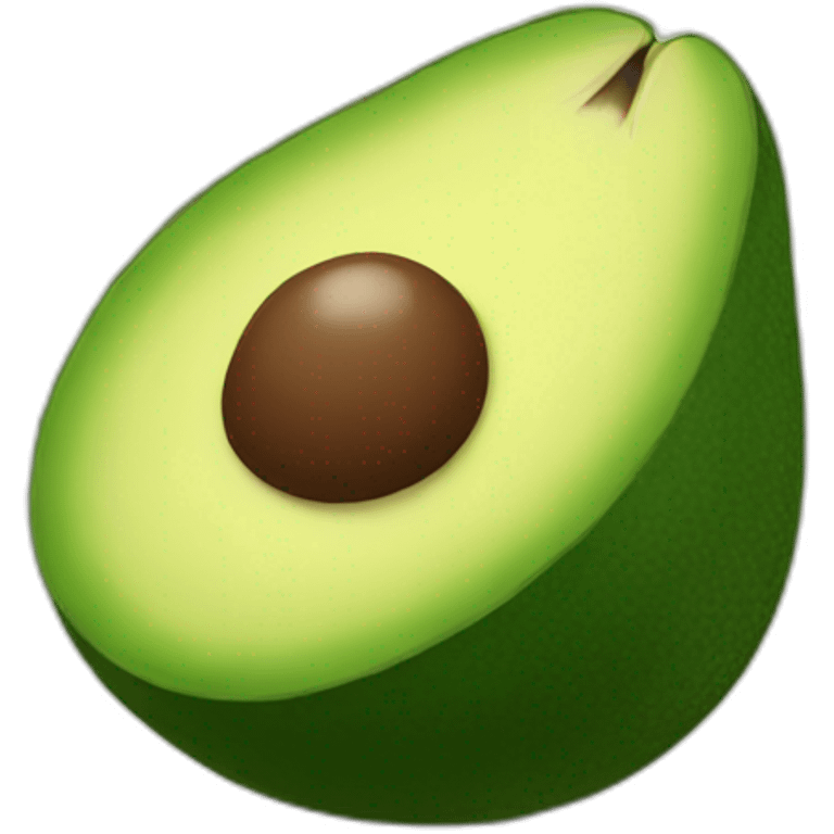 avocado mascot emoji