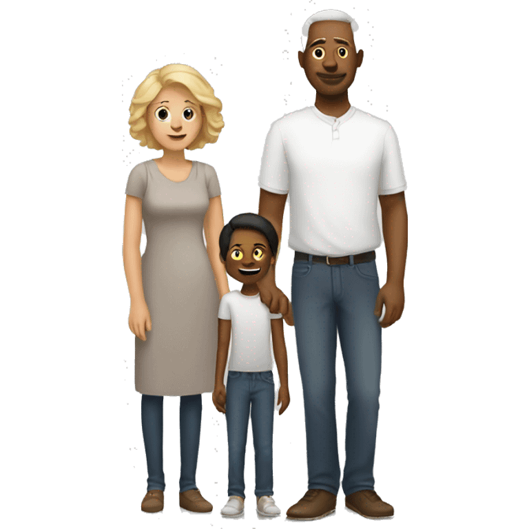 White family emoji