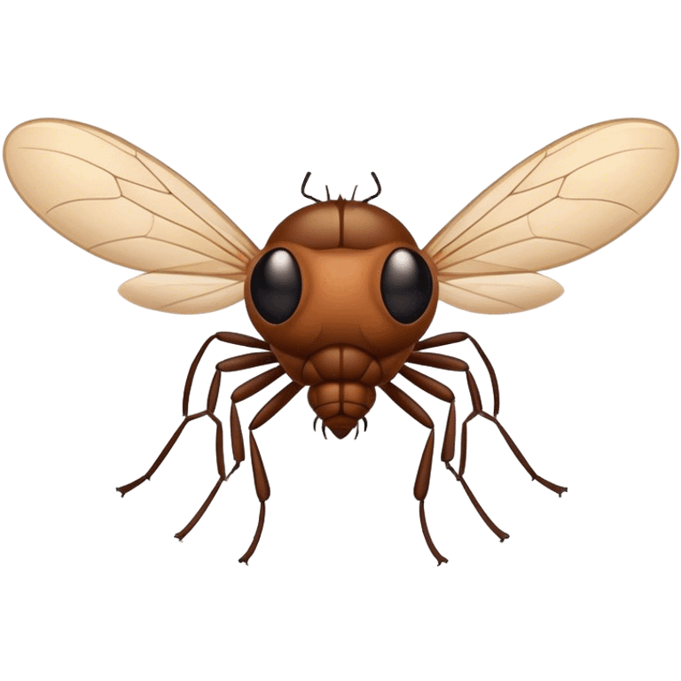 A cute little fly emoji