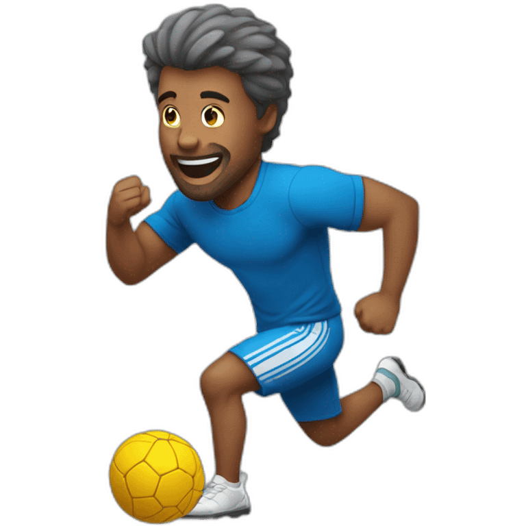 Homem jogando bola emoji