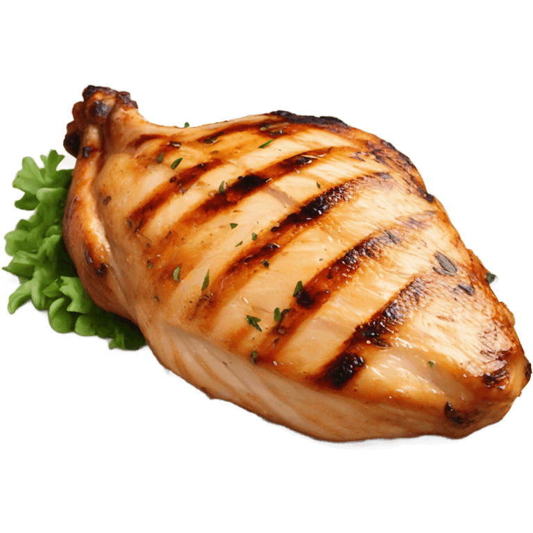 Grilled chicken  emoji