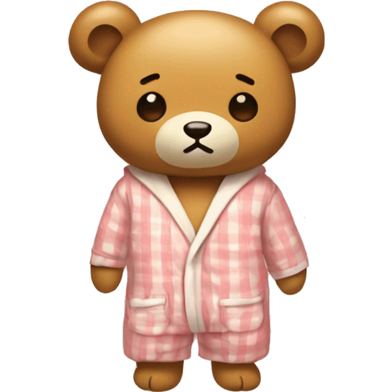 Rilakkuma in pajamas emoji