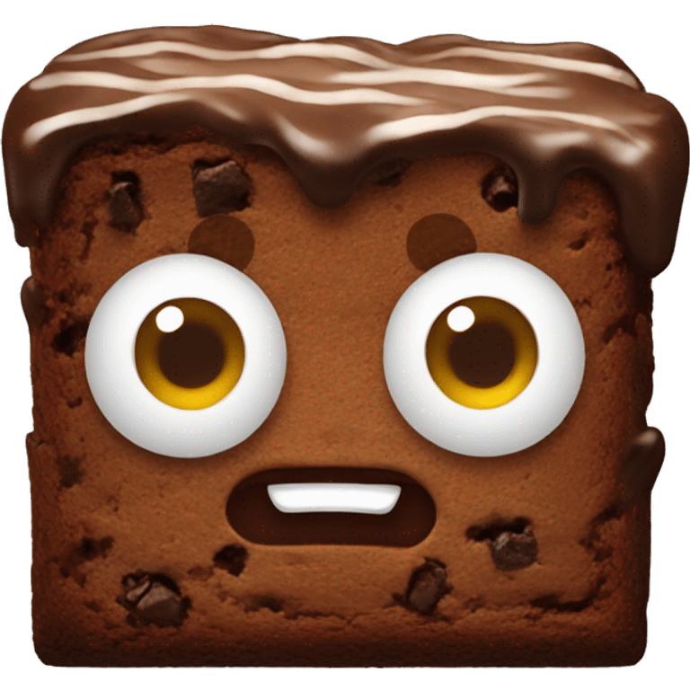 Brownie  emoji