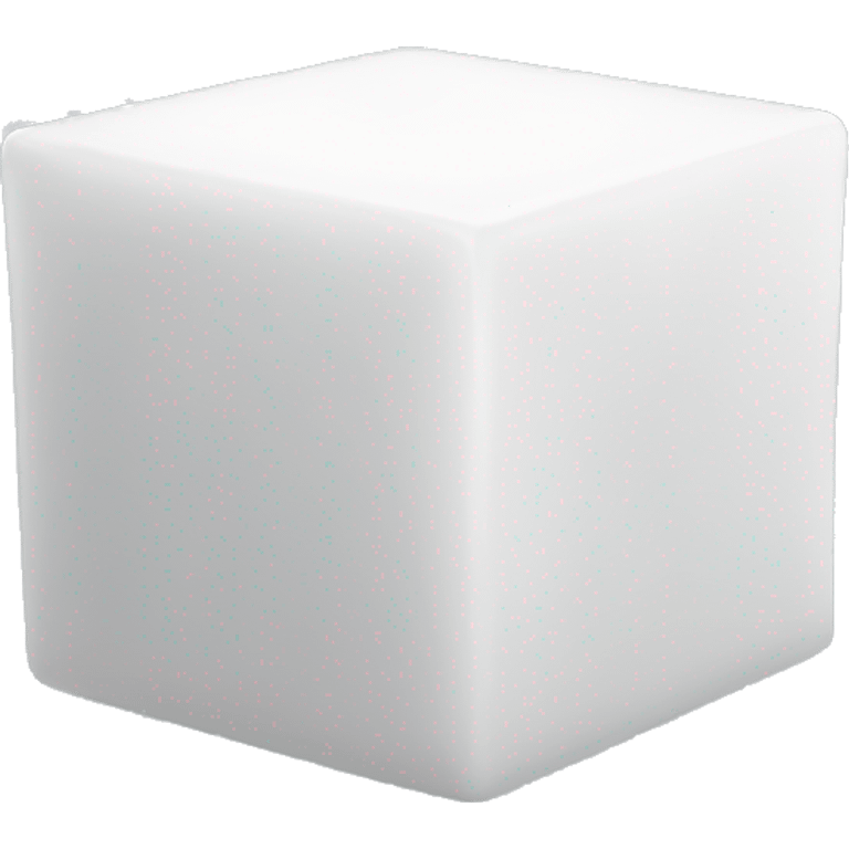 cube white sugar emoji