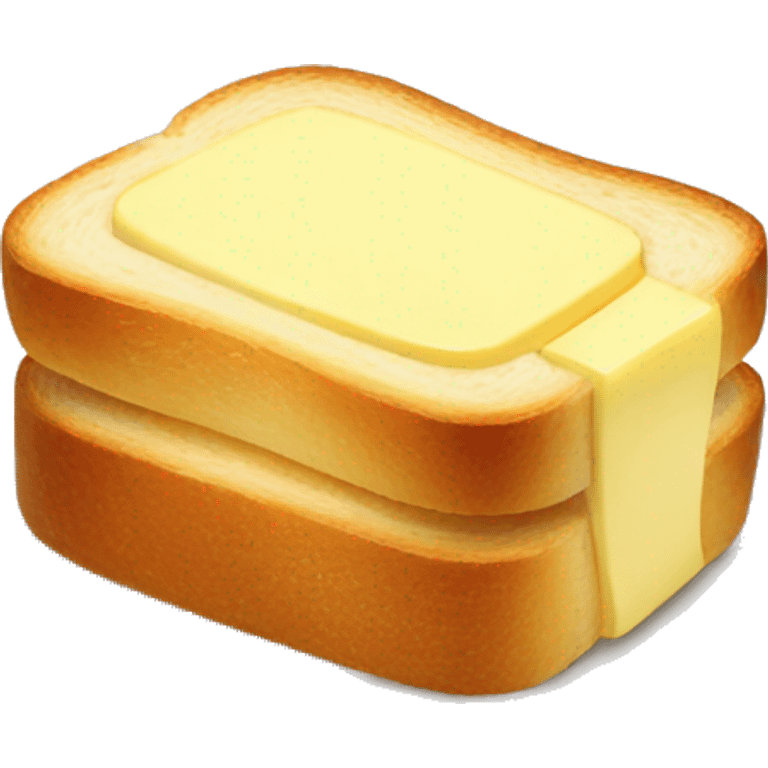 Butter Toast happy emoji