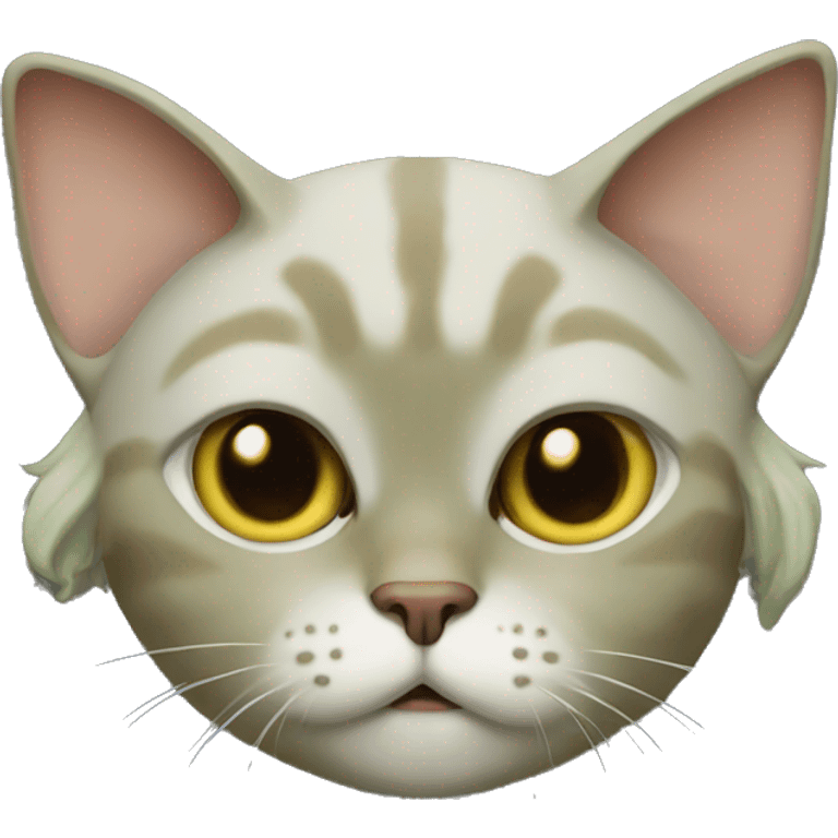 cat yoda emoji