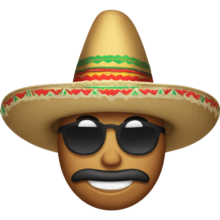 Mexican sombrero emoji