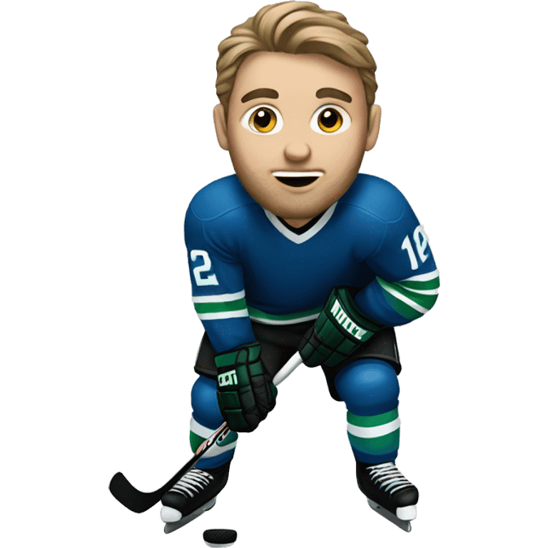 Hockey player emoji