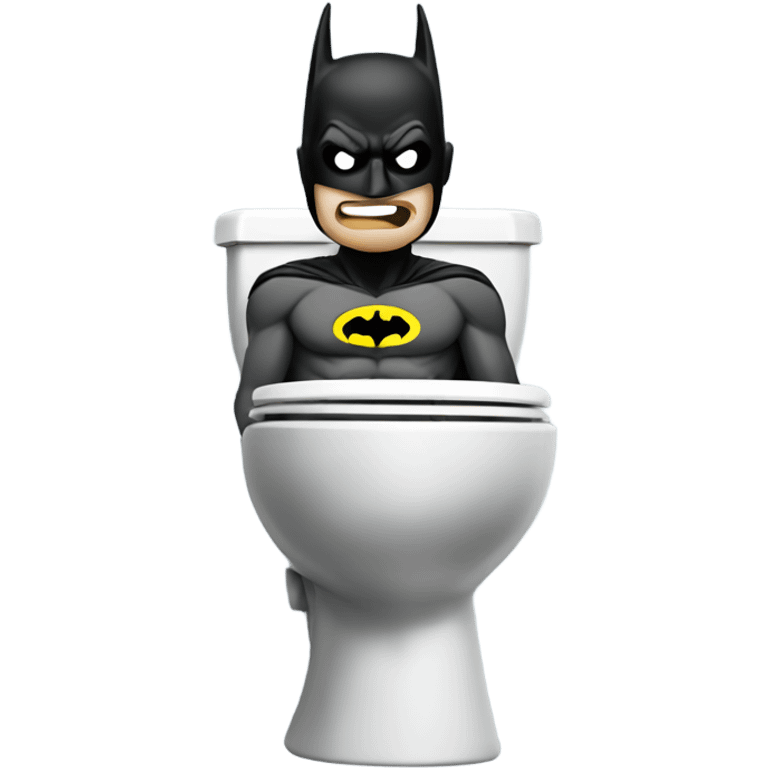 batman on the toilet emoji