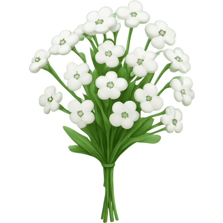 bouquet of baby’s breath emoji