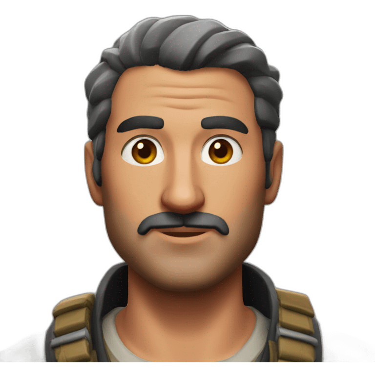 Turkish man as fortnite skin emoji