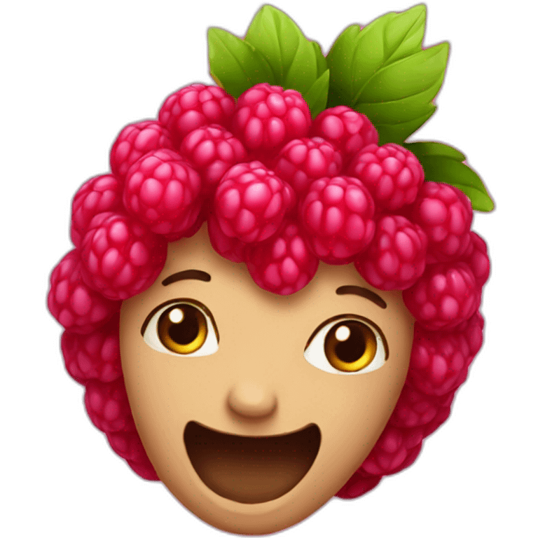 Rasberry emoji