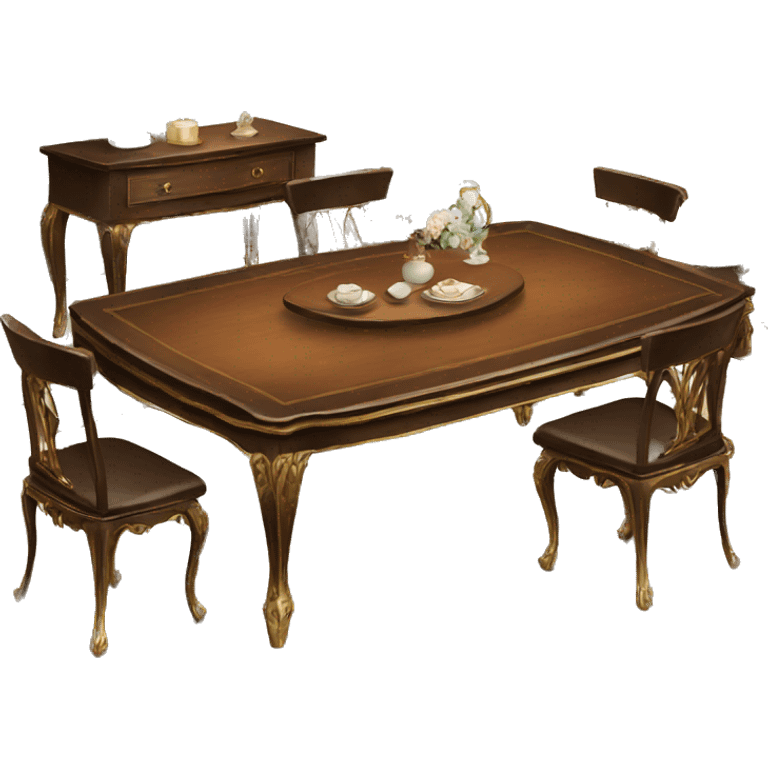 luxury table emoji