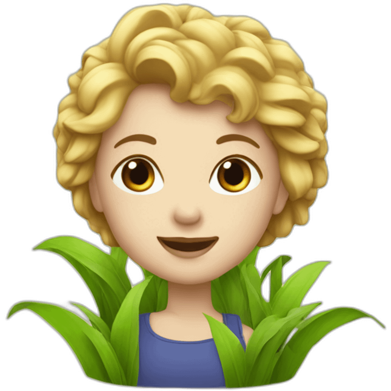 Beautés en herbe emoji