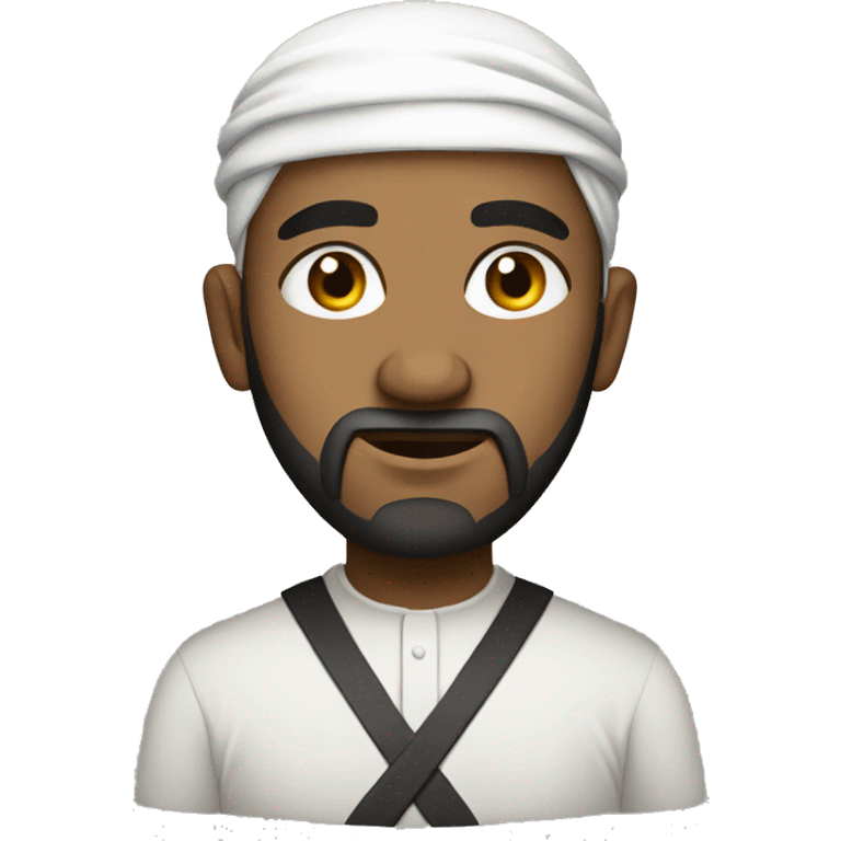 serious Muslim  emoji