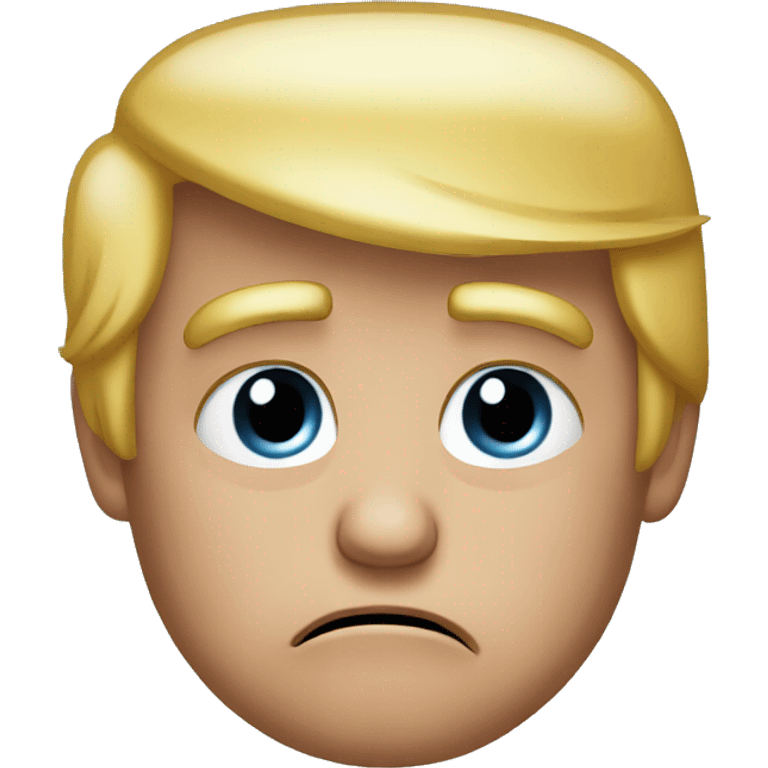 Trump crying emoji