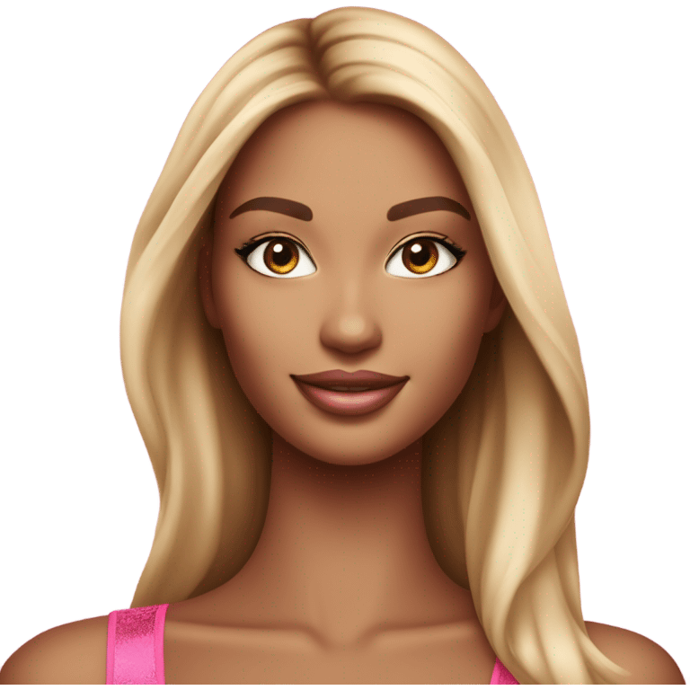 Victoria’s Secret model very pretty emoji