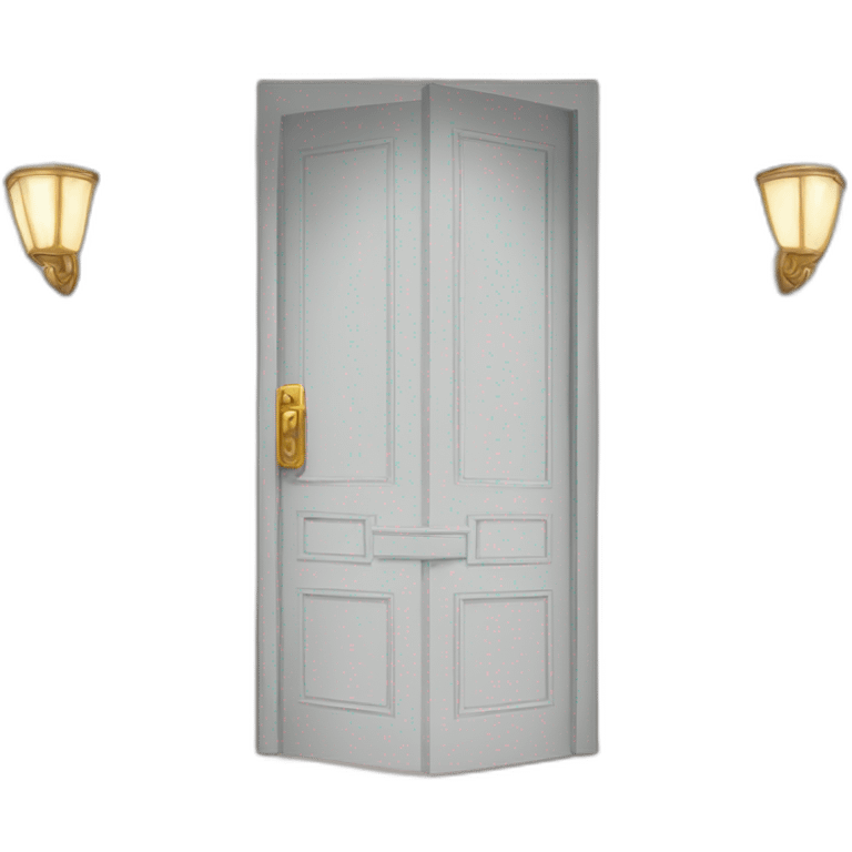 the door to enter to the heaven emoji