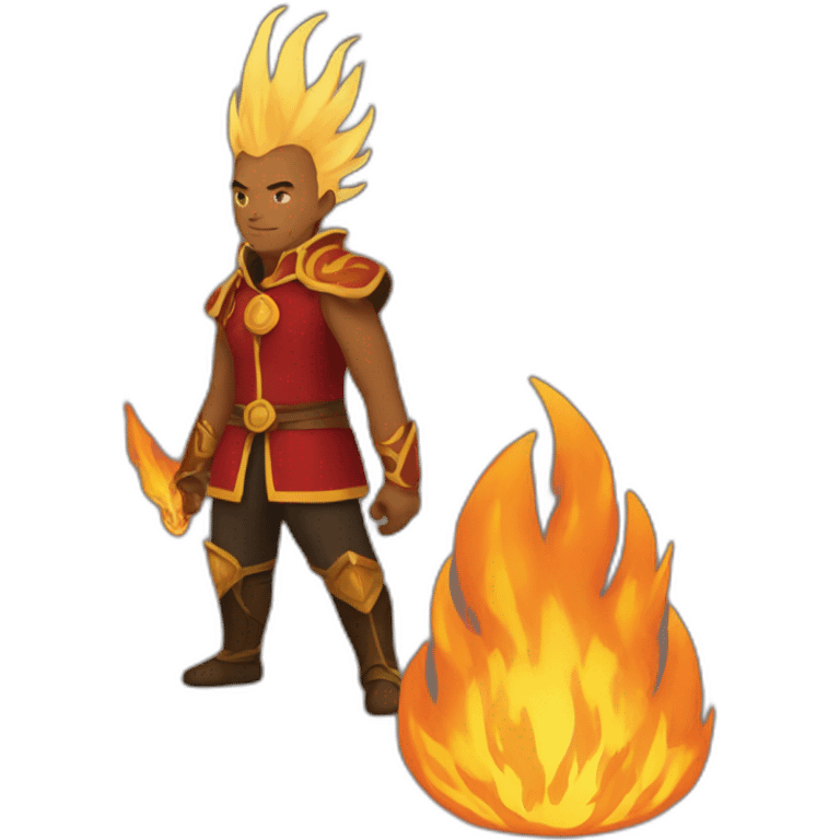 a firelord based on Avatar emoji