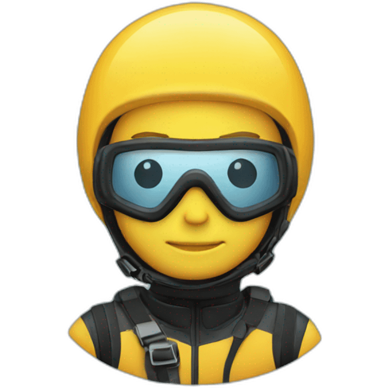 Dry suit diver emoji