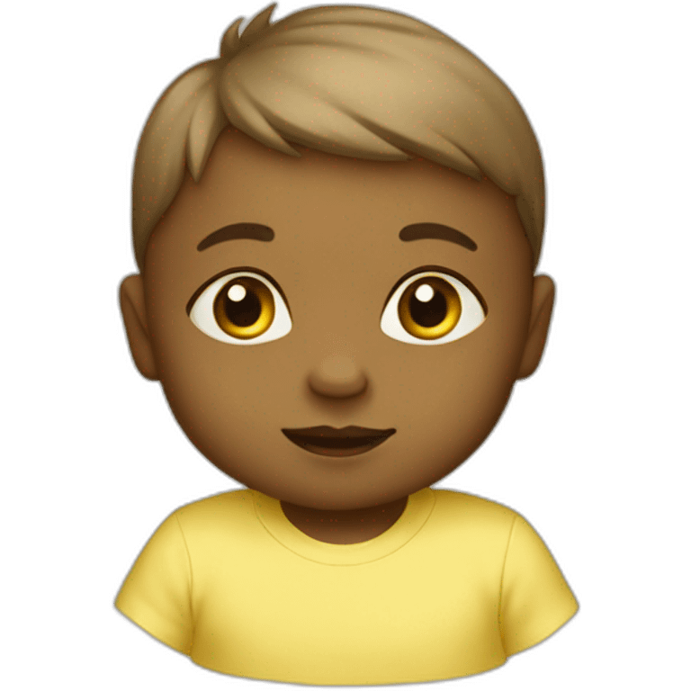 Baby in thé Yellow emoji