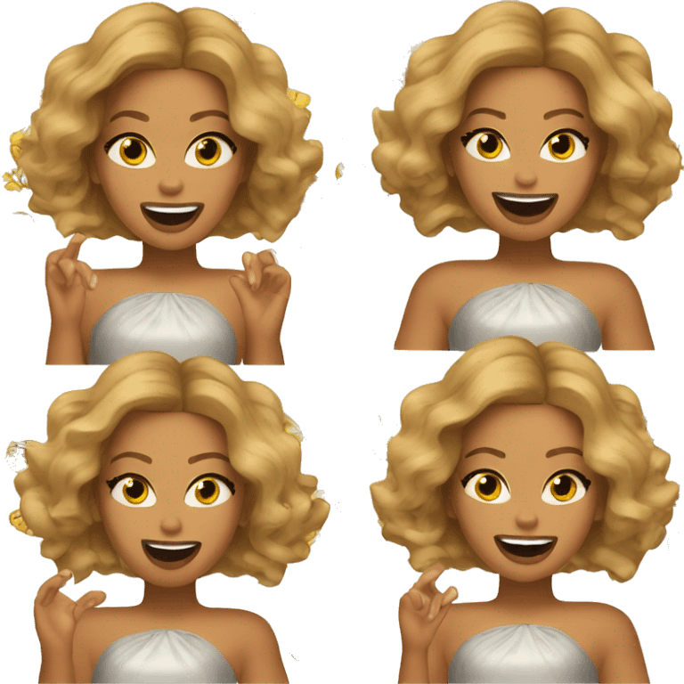 Beyoncé cantando emoji