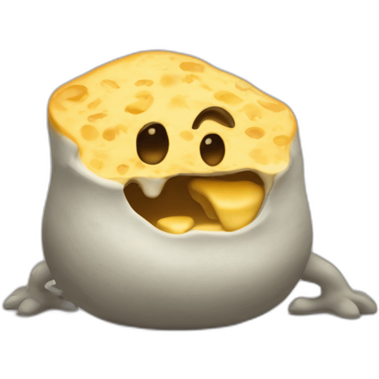 Queso monster emoji