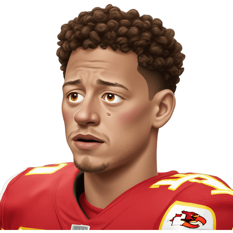 Patrick Mahomes crying emoji