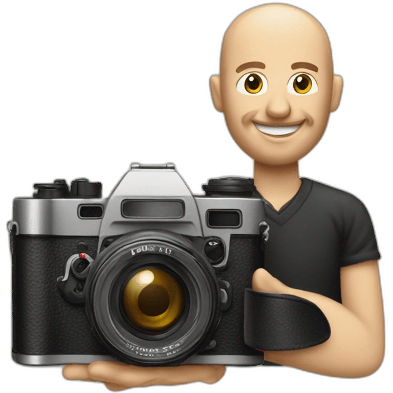 Paul Ripke with Leica camera emoji