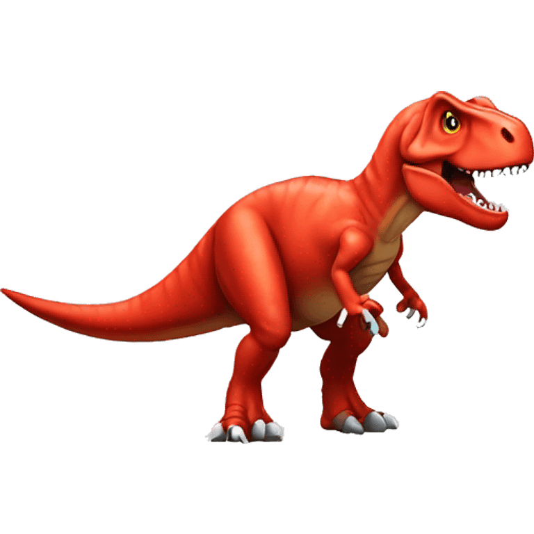 T-rex red emoji