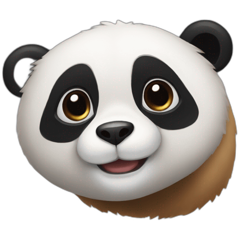 Panda roux emoji