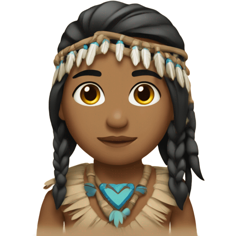 Native American love emoji