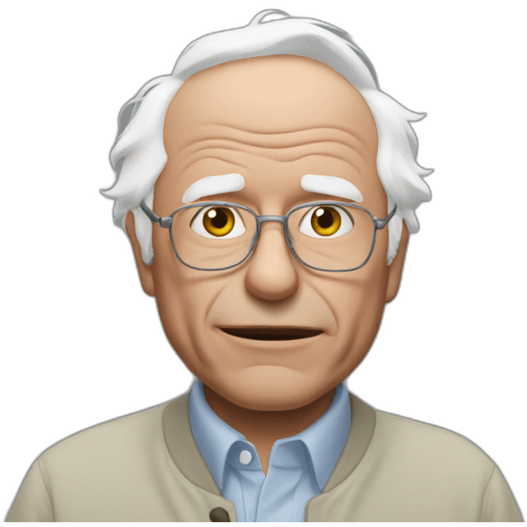 bernie lean emoji