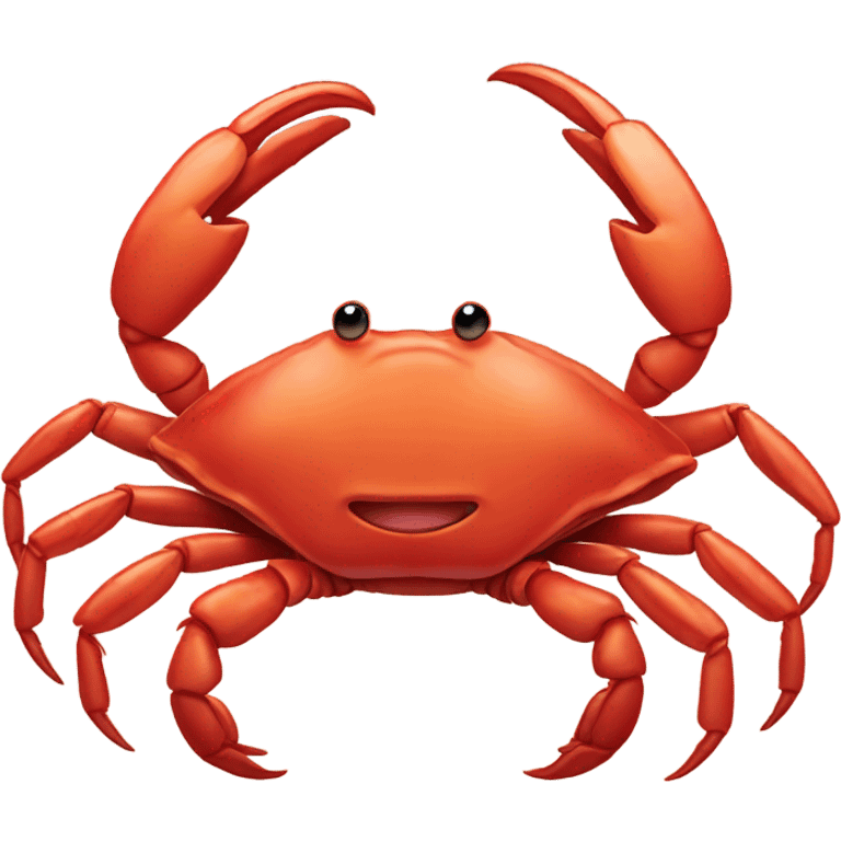 Crab in love emoji