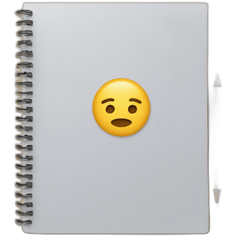 write in a notebook emoji