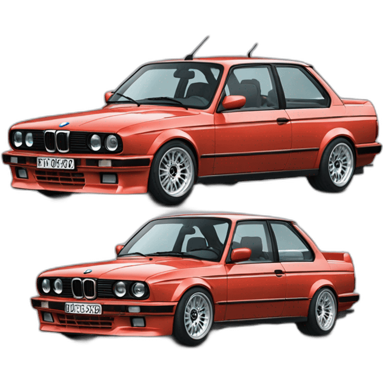 Bmw e30 drifting emoji