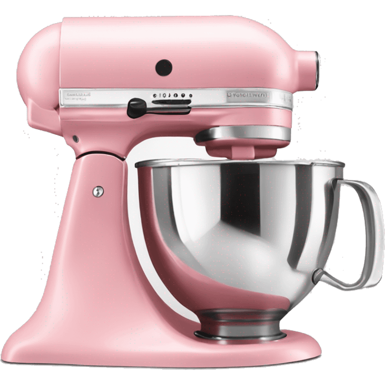 Realistic light pink kitchenaid mixer  emoji