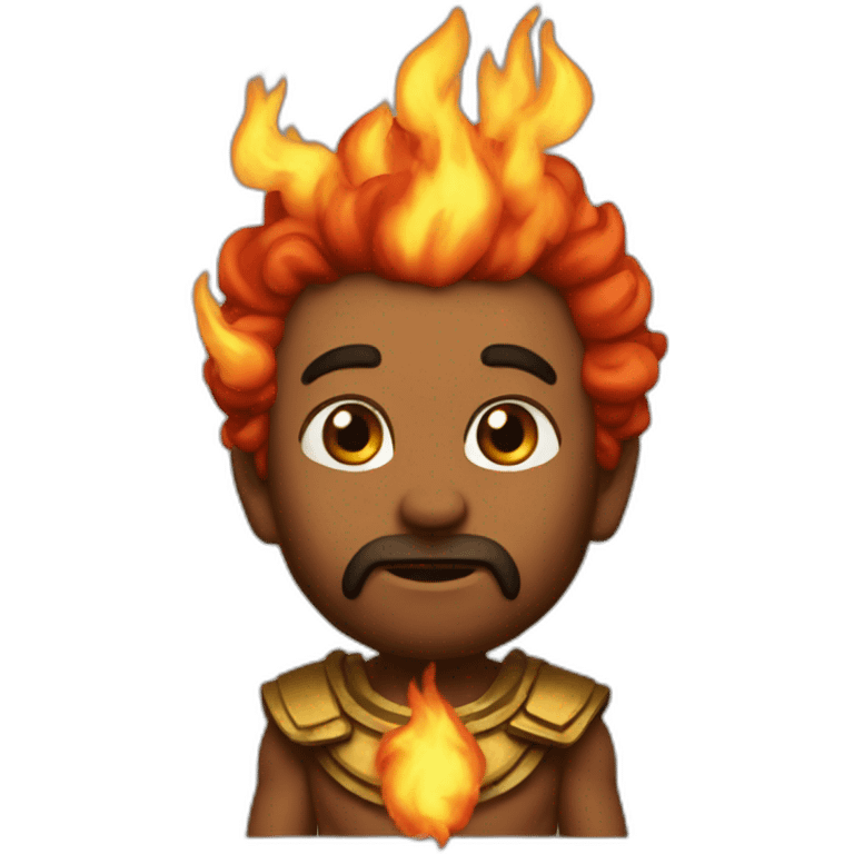 God of fire emoji