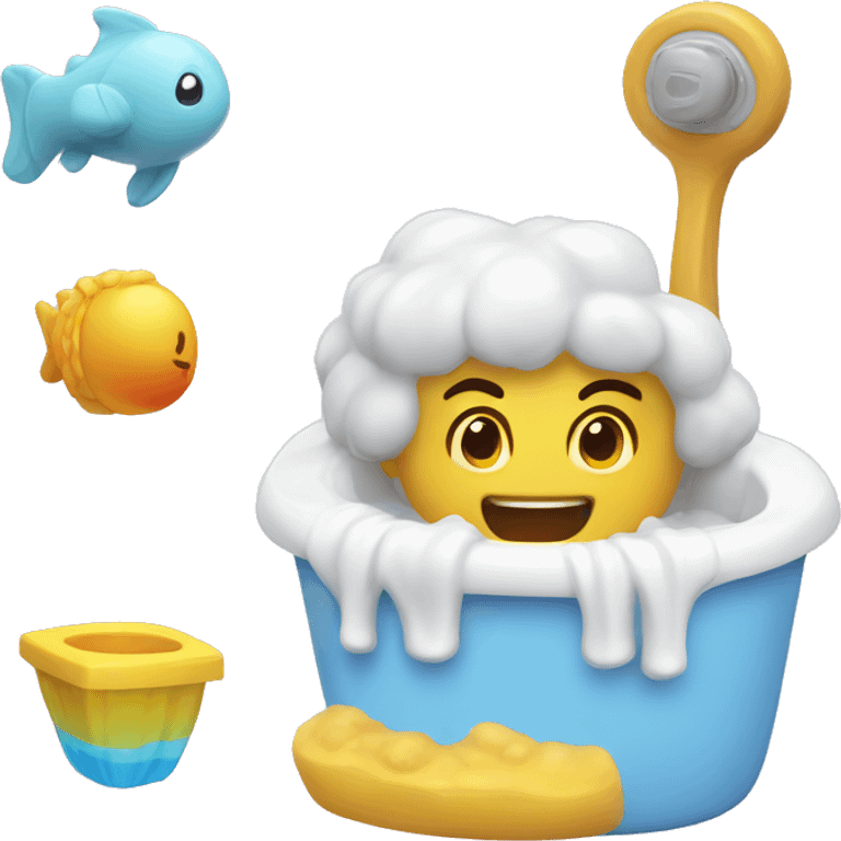 Bath toys  emoji