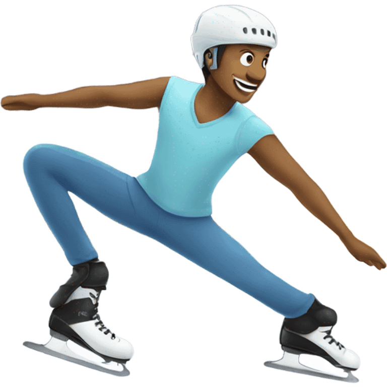 Ice skating emoji