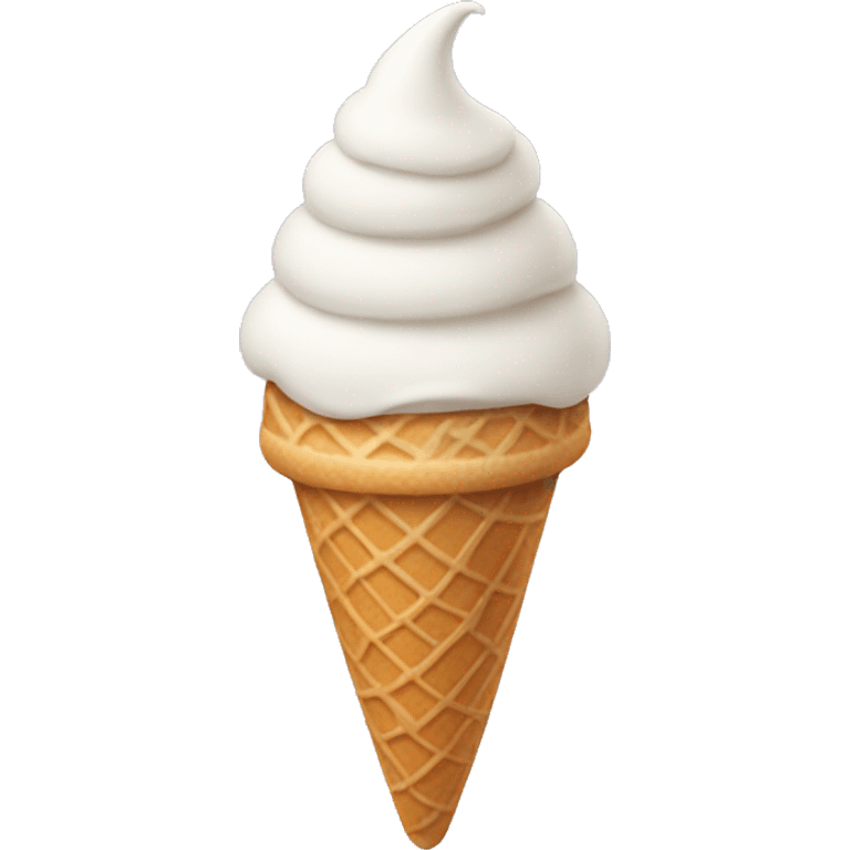 ice cream cone emoji