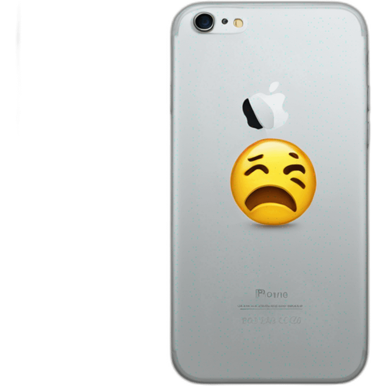 Broken iphone emoji