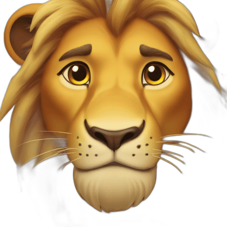 Lion king emoji